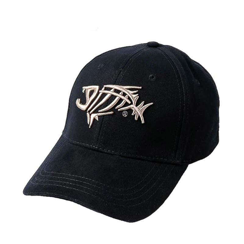 Fish Cap Bone Skeleton Baseball 